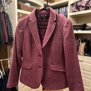 Talbots, Size 2P, burgundy blazer
